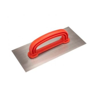 DESEMPENADEIRA ACO INOX LISA 25x12cm