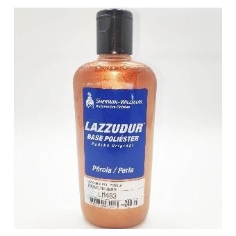 LM483 LAZZUMIX POLIESTER PEROLA BRONZE BRILHANTE 240 ml