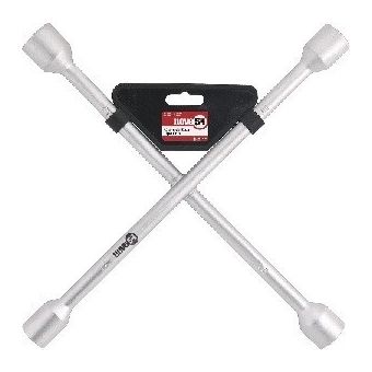 CHAVE DE RODA TIPO CRUZ - 17, 19, 21, 23mm AC