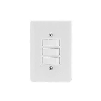 STYLUS INTERRUPTORES 3 TECLAS SIMPLES 6A 250V