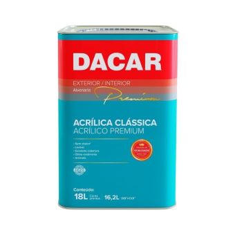 BASE ACRIL. FOSCO PREMIUM P/T" 16,2 L