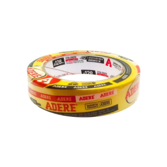 FITA CREPE AUTOMOTIVA AMARELA A128RA/S 24mmX40m