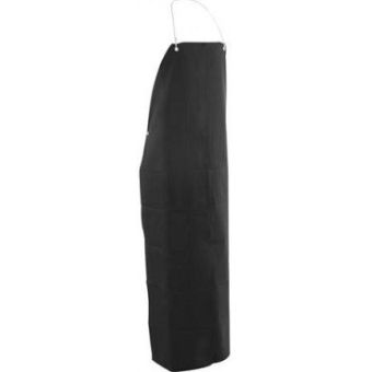 AVENTAL PVC PRETO c/ Forro 1,20x0,70 cm