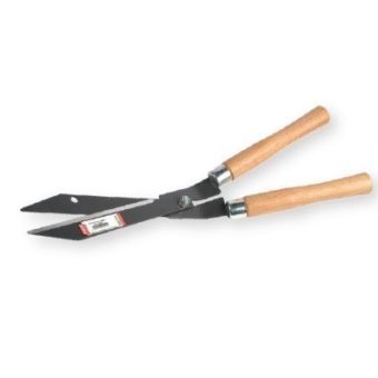 TESOURA P/ GRAMA 12" Cabo Madeira