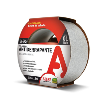 FITA ANTIDERRAPANTE TRANSPARENTE 865/S 50mmX5m