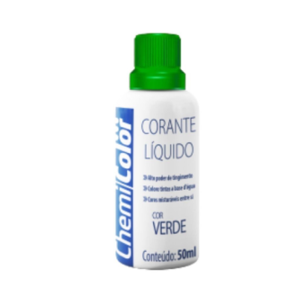 CORANTE LIQUIDO VERDE 50ml c/12un