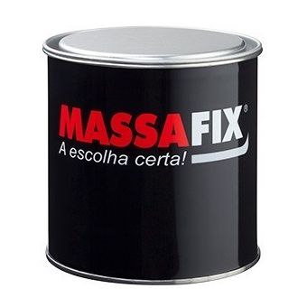 ADESIVO PLASTICO CINZA 800g MASSAFIX