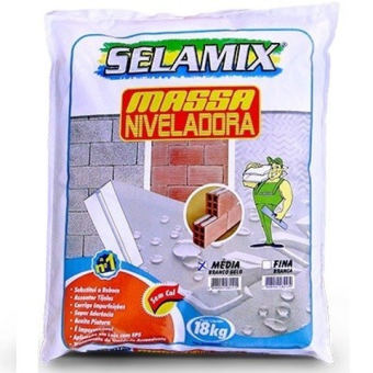 MASSA NIVELADORA MEDIA BRANCO GELO 5kg