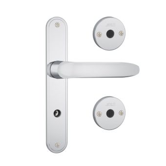 FECHADURA KIT 500/11 COM 1001 TETRA EXTERNA INOX