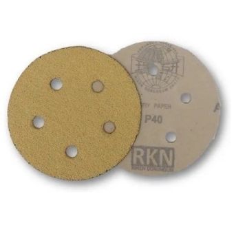 DISCO 5" 125mm P-060 5 Furos C/50 un. (AP33)