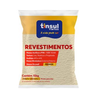 TEXTURA PROJETADA MEDIA HIDRORREPELENTE SACO 15kg