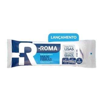 ROLO LA MAXI FIBRAS LARANJA SEM CABO 23cm