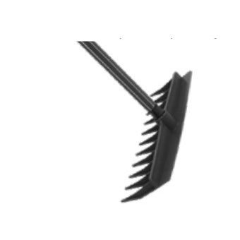 ANCINHO PLASTICO PARA FOLHAS 11 DENTES 36x10cm