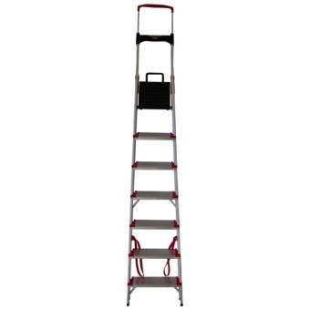 ESCADA ALUMINIO CONFORT 7 DEGRAUS 463x2443 120kg