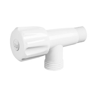 REGISTRO MAQUINA COM SAIDA DE AGUA BRANCO 3/4"