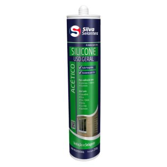 SILICONE ACETICO USO GERAL INCOLOR 250g