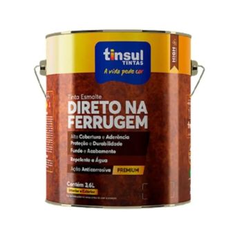 ESM. SINT. DIRETO NA FERRUGEM PRETO 900ml