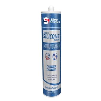 SILICONE MULTIUSO PRETO 220g