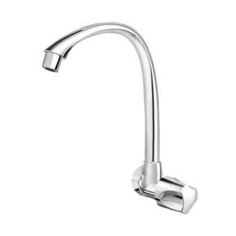 TORNEIRA COZINHA PAREDE BICA ALTA MOVEL 1/2" 3/4" ORBE CROMO