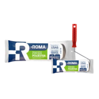 ROLO ESPUMA POLIESTER COM CABO 9cm