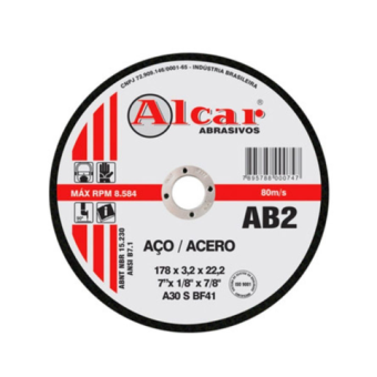 DISCO CORTE AB2 2 TELAS 12"x1" 304,8x3,2x25,4mm