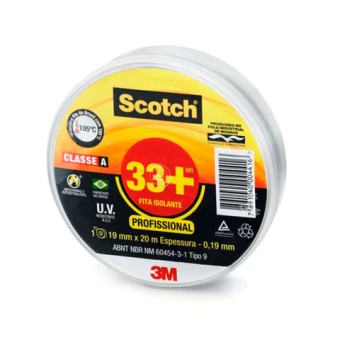 FITA ISOLANTE SCOTCH 33+ 19mmX20m
