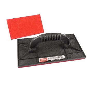 DESEMPENADEIRA PLASTICA C/ BORRACHA 17x30cm Preta