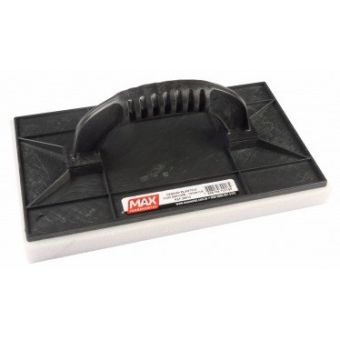 DESEMPENADEIRA PLASTICA C/ ESPUMA 15x26cm Preta