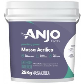 MASSA ACRILICA ANJO Balde 23 Kg