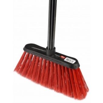 VASSOURA DOMESTICA NOVIÇA 260x40mm c/ cabo 1,2m