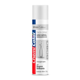TINTA SPRAY UG BRANCO BRILHANTE 400ml