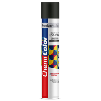 TINTA SPRAY UG PRETO FOSCO 250ml