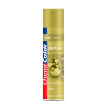 TINTA SPRAY METALICA OURO 400ml