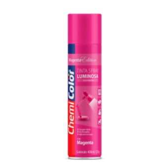 TINTA SPRAY LUMINOSA MAGENTA 400ml