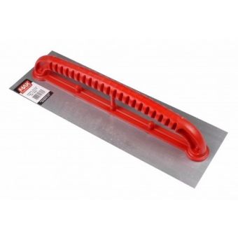 DESEMPENADEIRA ACO LISA 48x12cm Cabo Plast. Fechado
