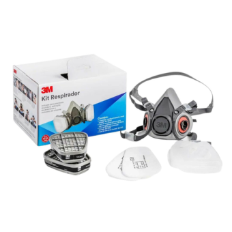 KIT RESPIRADOR 6200 P/ PINTURA