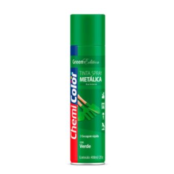 TINTA SPRAY METALICA VERDE 400ml