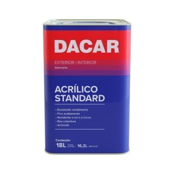 ACRIL.STANDARD FOSCO PEROLA 18 L