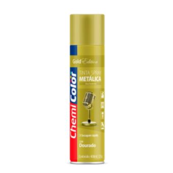 TINTA SPRAY METALICA DOURADA 400ml