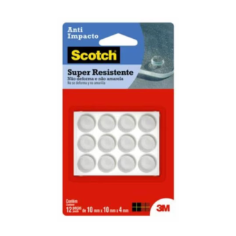 ANTI-IMPACTO SILICONE REDONDO MEDIO 10mm NB-002 c/12un
