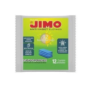 JIMO ANTI-INSET REFIL PASTILHAS c/12un