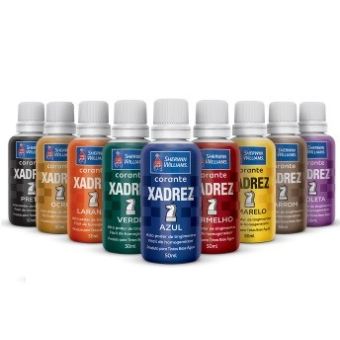 COR. LIQ. XADREZ BRANCO 50ml c/12un