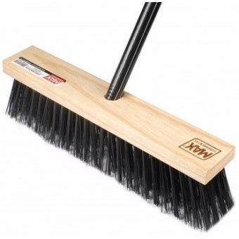 VASSOURAO CEPA MADEIRA 375x65mm, Tipo Gari, Fio Rigido, c/cabo 1,2m