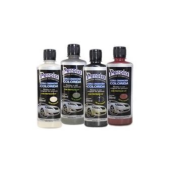 CERA COLORIDA PEROLA BRANCA 250 ML