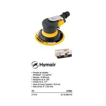 LIXADEIRA ROTO ORBITAL PNEUMATICA LP610