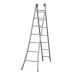 ESCADA ALUMINIO PROFISSIONAL 7 DEGRAUS EXTENSIVA/ARTICULADA 3x1
