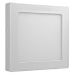 PLAFON LED QUAD. SOBREPOR, 12W, 6500K, 163x163mm