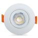 SPOT REDONDO 3W, 62,5mm, 6400k, Biv. Superled