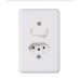 STYLUS INTERRUPTOR 1 TECLA SIMPLES + 1 TOMADA FIXA EMBUTIR 2P+T 20A 250V
