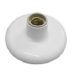PLAFON 100W 250V COM RECEPTACULO IMP. PORCELANA BRANCO